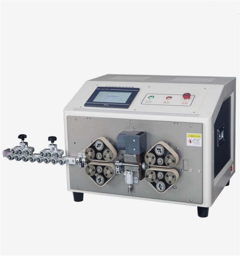 文忠護套線內(nèi)外剝線機 超長多芯電源線新能源全自動取線剝皮裁線機